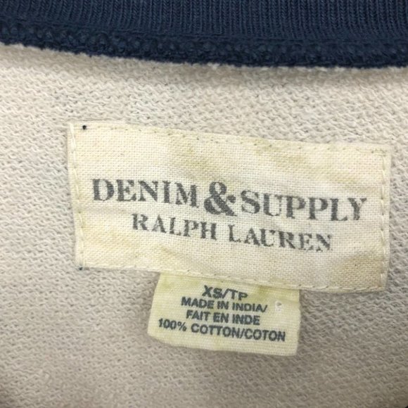 Denim&Supply Ralph Lauren blue Aztec print jumper - Picture 8 of 14